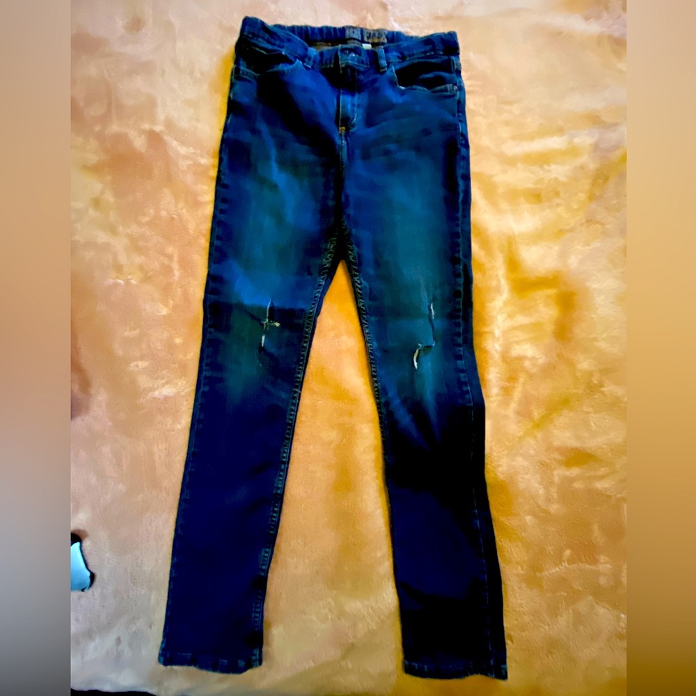 Boys True Craft sz18 Flex Skinny Jeans.  Adjustable waist straps.